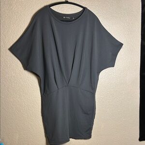 Athleta Pronto Pleated Dolman Dress